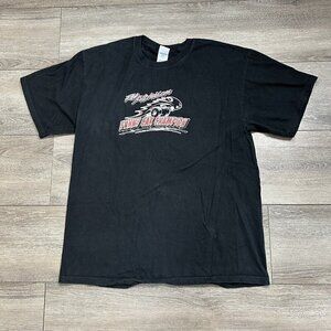 Rob Atchison Funny Car Champion T Shirt Size L Team Ace Fast Eddie Black